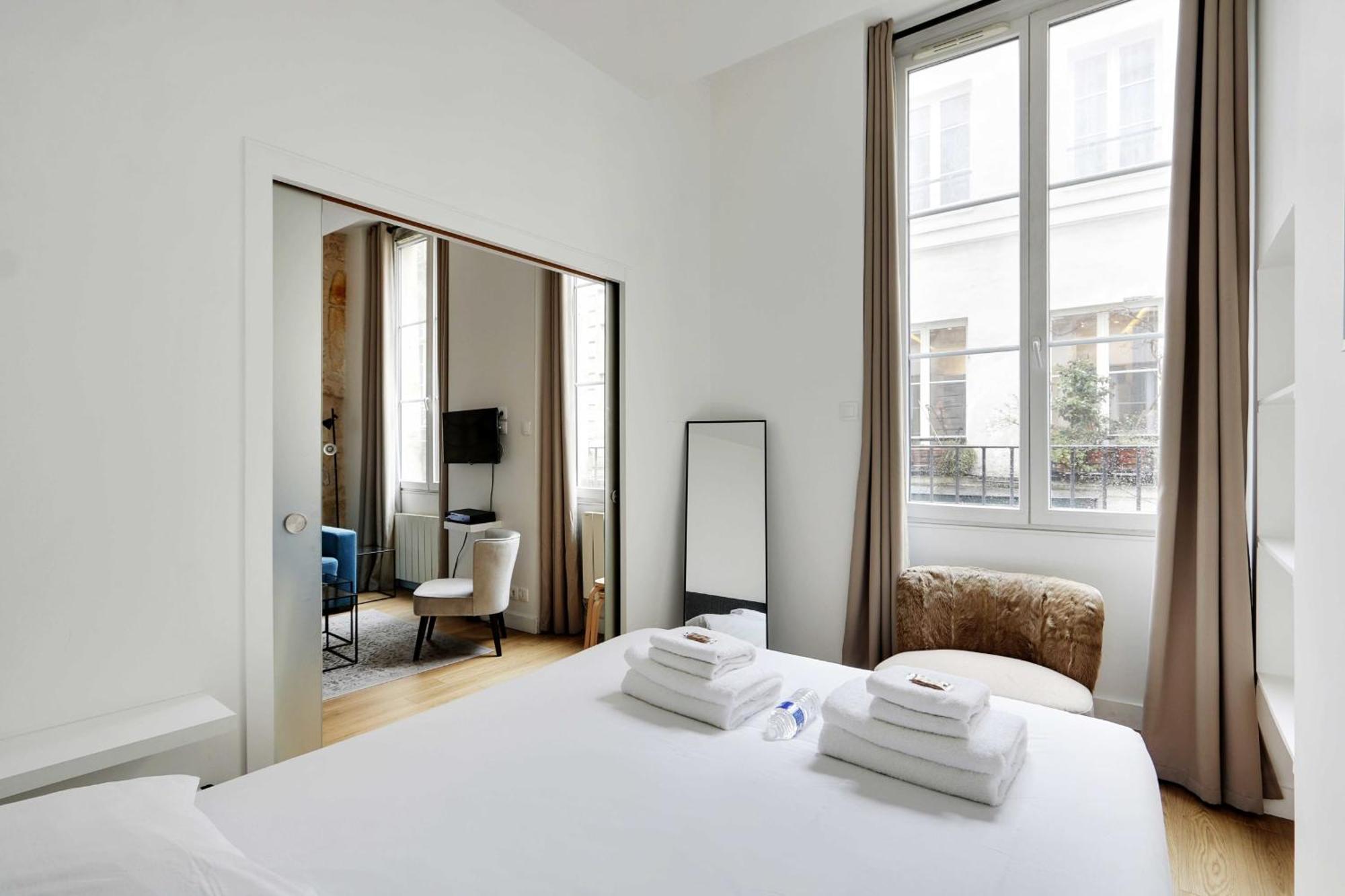 Appart Confortable -1Br 4P- Quartier Beaubourg ปารีส ภายนอก รูปภาพ